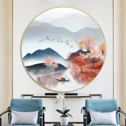 Needlework,Chinese Style Landscape Painting Cross stitch cotton thread,Sets For Embroidery kits,printing Counted Cross-Stitch