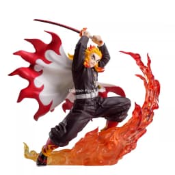Original SEGA Demon Slayer 18cm Rengoku Shinjurou Akaza Action Figure Collectible Model Toys For Boy Glazovin Droppshiping