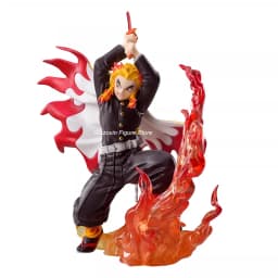 Original SEGA Demon Slayer 18cm Rengoku Shinjurou Akaza Action Figure Collectible Model Toys For Boy Glazovin Droppshiping
