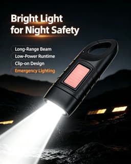 Portable LED Flashlight Tent Light Hand Crank Dynamo Solar Power Torch for Outdoor Camping Hiking Long-range Emergency Lantern
