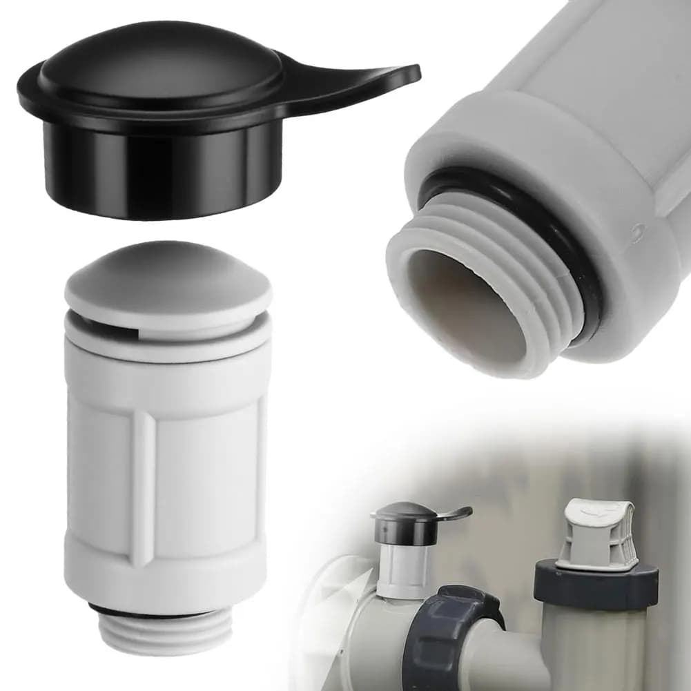 12363 12373 Air Jet Valve & Air Jet Valve Cap Pool Air Injector Cover for Pool Maintenance Swimming Pool Accessory