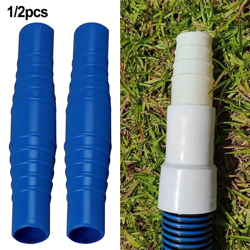 1/2pcs PVC Pool Hose Coupling For 1-1/4" And 1-1/2" Filter Connection Hoses Swimming Pool Vacuums Cleaning Accessories