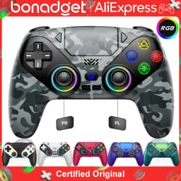 Controller For Playstation 5 PS5/PS5 Pro/Slim/PC Gamepads W/Hall Effect RGB Wireless Game Control Joystick Marco/Turbo Program