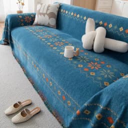 Bohemian Sofa Cover Cloth 2025 New All Seasons Universal Chenille Anti-cat Scratch Cushion Non-slip Full Cover Towel