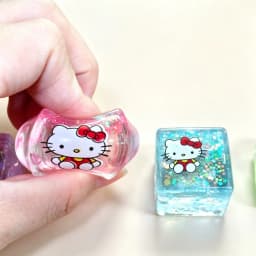 Needoh Maltose Ice Cube Square Fidget Toy 3cm, 4 Colors Sensory Toy Stress Anxiety Relief Educational Squeeze Toy for Kids