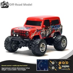 Mini RC Car 1:64 Remote Control Drift Car Mini High-Speed Off-road Climbing Racing Cars Children's Toys Adult Gifts In Stock