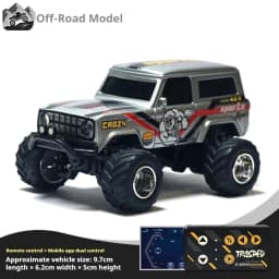 Mini RC Car 1:64 Remote Control Drift Car Mini High-Speed Off-road Climbing Racing Cars Children's Toys Adult Gifts In Stock