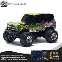 Mini RC Car 1:64 Remote Control Drift Car Mini High-Speed Off-road Climbing Racing Cars Children's Toys Adult Gifts In Stock