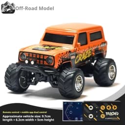 Mini RC Car 1:64 Remote Control Drift Car Mini High-Speed Off-road Climbing Racing Cars Children's Toys Adult Gifts In Stock