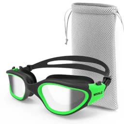 Polarized Swimming Goggles for Adult Anti-Fog UV Protection Lens Men Women Waterproof Adjustable Silicone Swim Glasses Adults