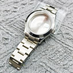 36/39/41mm NH35 36 38 Movement 904L Stainless Steel Constant Motion Case Watch Assembly Replacement Parts Oyster Strap