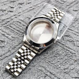 36/39/41mm NH35 36 38 Movement 904L Stainless Steel Constant Motion Case Watch Assembly Replacement Parts Oyster Strap