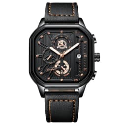 POEDAGAR Luxury Casual Male Watch Fashion Chronograph Stainless Steel Waterproof Luminous Date Military Men's Wristwatches Gifts