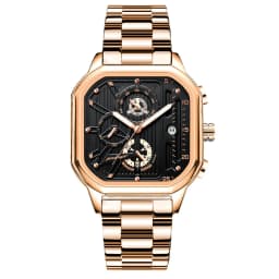 POEDAGAR Luxury Casual Male Watch Fashion Chronograph Stainless Steel Waterproof Luminous Date Military Men's Wristwatches Gifts