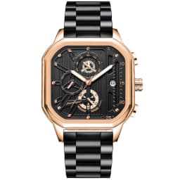 POEDAGAR Luxury Casual Male Watch Fashion Chronograph Stainless Steel Waterproof Luminous Date Military Men's Wristwatches Gifts