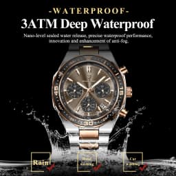 POEDAGAR Luxury Fashion Men Watch Waterproof Luminous Quartz Sports Man Clock Date Chronograph Business Men's Watches Male Reloj