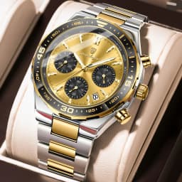 POEDAGAR Luxury Fashion Men Watch Waterproof Luminous Quartz Sports Man Clock Date Chronograph Business Men's Watches Male Reloj