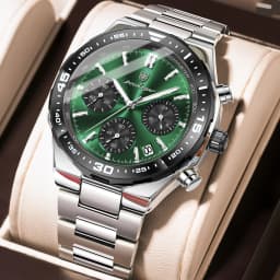 POEDAGAR Luxury Fashion Men Watch Waterproof Luminous Quartz Sports Man Clock Date Chronograph Business Men's Watches Male Reloj
