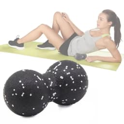 Peanut Massage Ball EPP Deep Tissue Myofascial Release Plantar Fasciitis Back Neck Foot Muscle Pain Relief Yoga Fitness