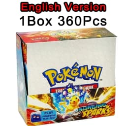 ** 360Pcs EnglishPokémonCards SunMoon Destined PSrismatic Evolutions Scarlet Violet 151 PALDEAN Booster Battle Transaction Card