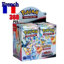 ** 360Pcs EnglishPokémonCards SunMoon Destined PSrismatic Evolutions Scarlet Violet 151 PALDEAN Booster Battle Transaction Card
