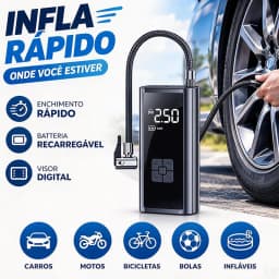 Wireless Car Air Pump Portable Air Compressor Electric Tire Inflator with LCD Digital Display for Car Motorcycles Bicycle Ball