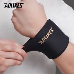 AOLIKES 1PCS Wrist Ice Pack Wrap for Pain Relief, Reusable Wrist Brace Cold Gel Ice Pack for Injuries, Hot & Cold Compress Wrist