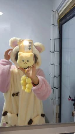 In Stock Panda Bubu And Yier Pajamas Autumn And Winter Pajamas Cartoon Panda Bubu And Dudu Coral Fleece Pajamas Lovers Pajamas