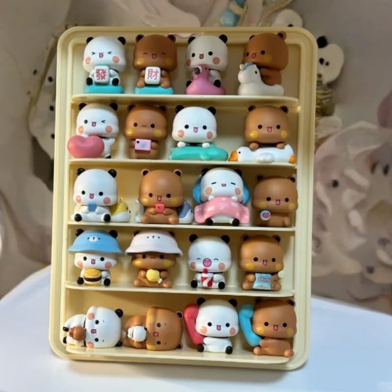 In Stock Genuine Bubu And Dudu Panda V3 Couple Daily Life Series Blind Box Trendy Model Toy Kawaii Doll Mystery Ornament Gift