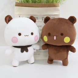 New 20cm Bubu And Dudu Panda Plush Doll Cute Cartoon Panda Doll Kawaii Plush Pillow Children'S Toy Christmas/Birthday Gift