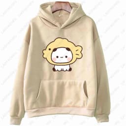 I Like BuBu/Dudu Kawaii Matching Graphic Hoodie Panda Bear Bubu and Dudu Couples Sweatshirt Unisex Cartoon Hoody Couples Gift