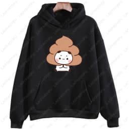 I Like BuBu/Dudu Kawaii Matching Graphic Hoodie Panda Bear Bubu and Dudu Couples Sweatshirt Unisex Cartoon Hoody Couples Gift