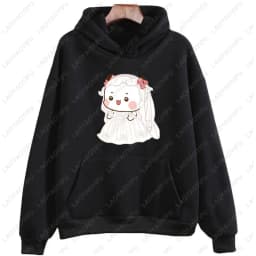 I Like BuBu/Dudu Kawaii Matching Graphic Hoodie Panda Bear Bubu and Dudu Couples Sweatshirt Unisex Cartoon Hoody Couples Gift