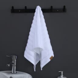 Pure Cotton Bath Towel Set for Adults 70x140 Hand Towel 34x76 High Quality Beach Fashion Hotel Water Absorbent Soft White Towel