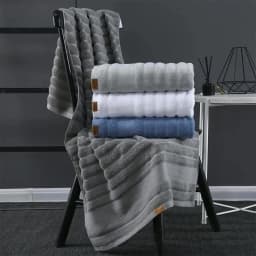 Pure Cotton Bath Towel Set for Adults 70x140 Hand Towel 34x76 High Quality Beach Fashion Hotel Water Absorbent Soft White Towel