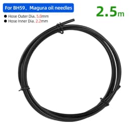Deemount 2.0/2.2/2.5mm Inner Dia. Oil Hose 2.5/5.0m 3 Layers Oil Tube for BH59 BH90 Sram Magura Tektro Bike Hydraulic Disc Brake