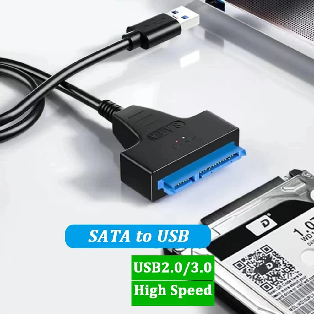 20-50 CM USB 3.0 2.0 SATA Cable Adapter Extension Computer Cables Connectors Support 2.5 Inches External Ssd Hdd Hard Drive USB