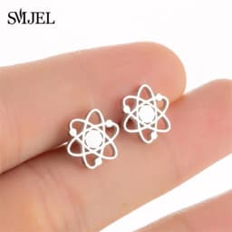 Golden Korean Minimalist Stainless Steel Animal Stud Earrings for Women Fashion 2026 Jewelry Dog Paw Rabbit Cat Key Studs Gift