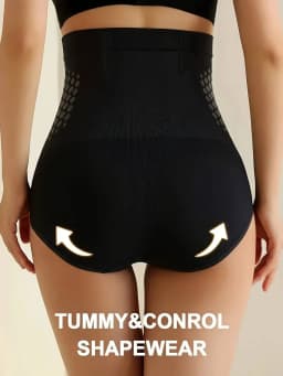 4-in-1 Microparticle Sculpting Shorts Seamless High-Waisted Abdominal Control Butt Lifting Non-Slip Women's Body Shaping Shorts
