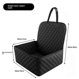 Car Seat Pet Cover for Dogs Cats Waterproof Nonslip Mat Heavy Duty Protector for Outdoor Travel