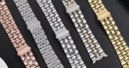 Stainless steel Straps for Samsung Galaxy watch 9/8 classic 40mm 44mm 46mm Metal Wrist Link bracelet correa Galaxy watch 8 Bands