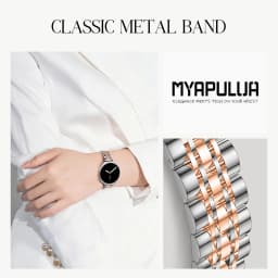 Stainless steel Straps for Samsung Galaxy watch 9/8 classic 40mm 44mm 46mm Metal Wrist Link bracelet correa Galaxy watch 8 Bands