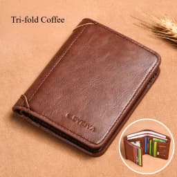 Luxury Designer Men's Wallet PU Leather Credit Card Holder Purse for Men Cardholder Wallets Male Handbag