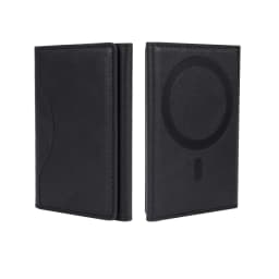 Trifold Magnetic Phone Wallet PU Leather Card Bag Magnetic Card Holder Wallet Storage for IPhone16 15 12 13 14 Pro Max Plus Mini