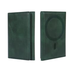 Trifold Magnetic Phone Wallet PU Leather Card Bag Magnetic Card Holder Wallet Storage for IPhone16 15 12 13 14 Pro Max Plus Mini