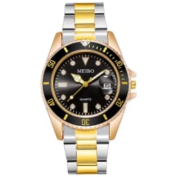 New Fashion Famous Man Luxury Calendar Quartz Watch Men Stainless Steel Casual Watches Reloj Hombre Male Wristwatches Gift Clock
