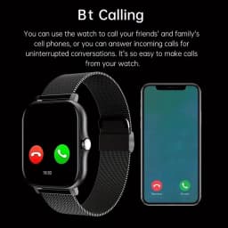 LAXASFIT 2025 New Men's Smart Watch Women's Gift Full Touch Screen Sports Fitness Watch Bluetooth Call Smart Watch