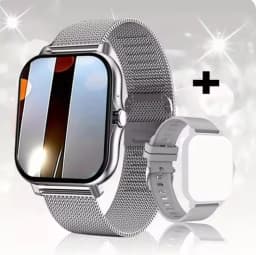 LAXASFIT 2025 New Men's Smart Watch Women's Gift Full Touch Screen Sports Fitness Watch Bluetooth Call Smart Watch