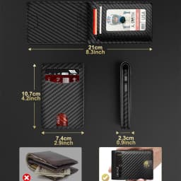 RFID Luxury Brand Men Wallet Bank Credit Card Holder Minimalist Wallet Mini Bag Business Male Cardholder Case Wallets for Men