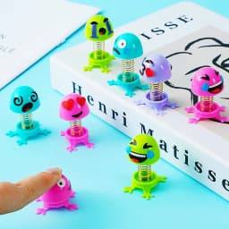 10/20Pcs DIY Assembled Springs Elves Toys Party Favor Perfect Class Treasure Box Carnival Prizes Boys Girls Birthday Gifts